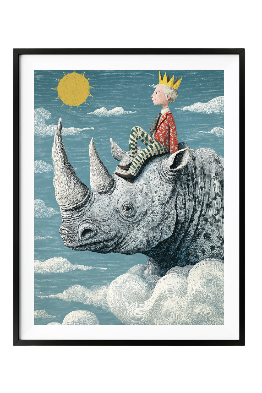 Sem Fine Art — SFA-0003 — Cloud Rider Poster