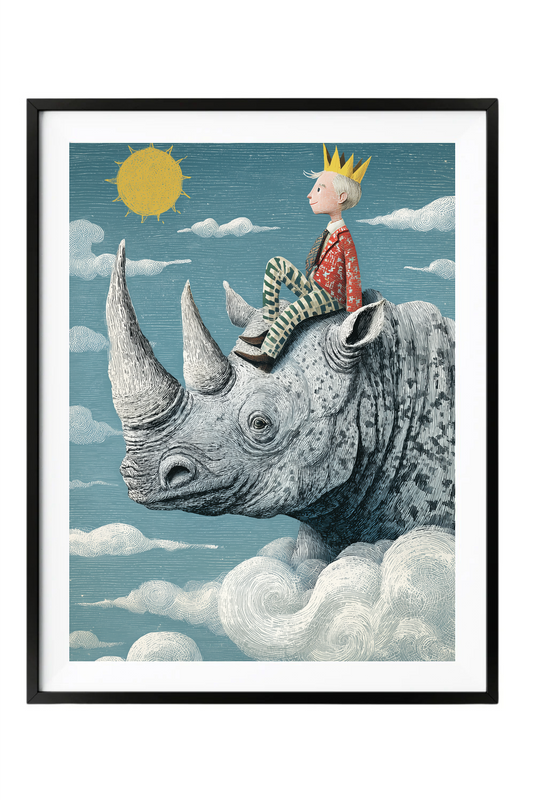 Sem Fine Art — SFA-0003 — Cloud Rider Poster